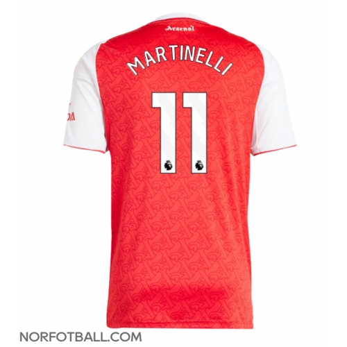 Billige Fotballdrakt Arsenal Gabriel Martinelli #11 Replika Hjemmedrakt 2025-26 Kortermet Billige Fotballdrakt Arsenal Gabriel Martinelli #11 Replika Hjemmedrakt 2025-26 Kortermet